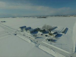 農業女子的冬の風景2016