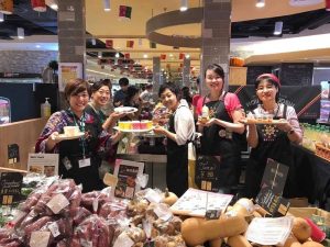 秋の農業女子フェアin香港、イオン＆そごう販売プロモーション終了！