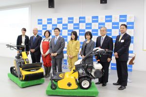 みんなの想いをカタチにした歩行型草刈機「プチもあ」できました！