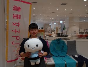 大阪産（もん）クッキングフェア（大阪府）で農業女子プロジェクトをPRしました