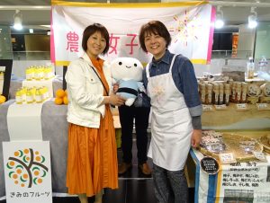 南海電鉄沿線マルシェに農業女子PJメンバーが出店しました！