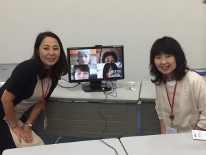 【「梅ラボ」のメンバーがテレビ会議を行いました】