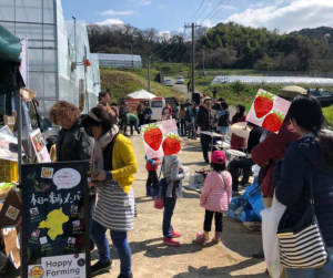 福岡農業女子「はぴふぁむ」の！3rdマルシェ開催☆