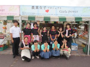 「おかやま農業女子 収穫祭開催」 ～今年は岡山県立興陽高校と合同出店！～