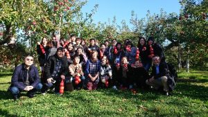 農業女子PJメンバーが青森大学と実践大学（台湾）の学生に英語で講演しました！