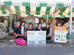 今年も、山陽自動車道　吉備SA下り線で「おかやま農業女子 収穫祭」を開催しました！